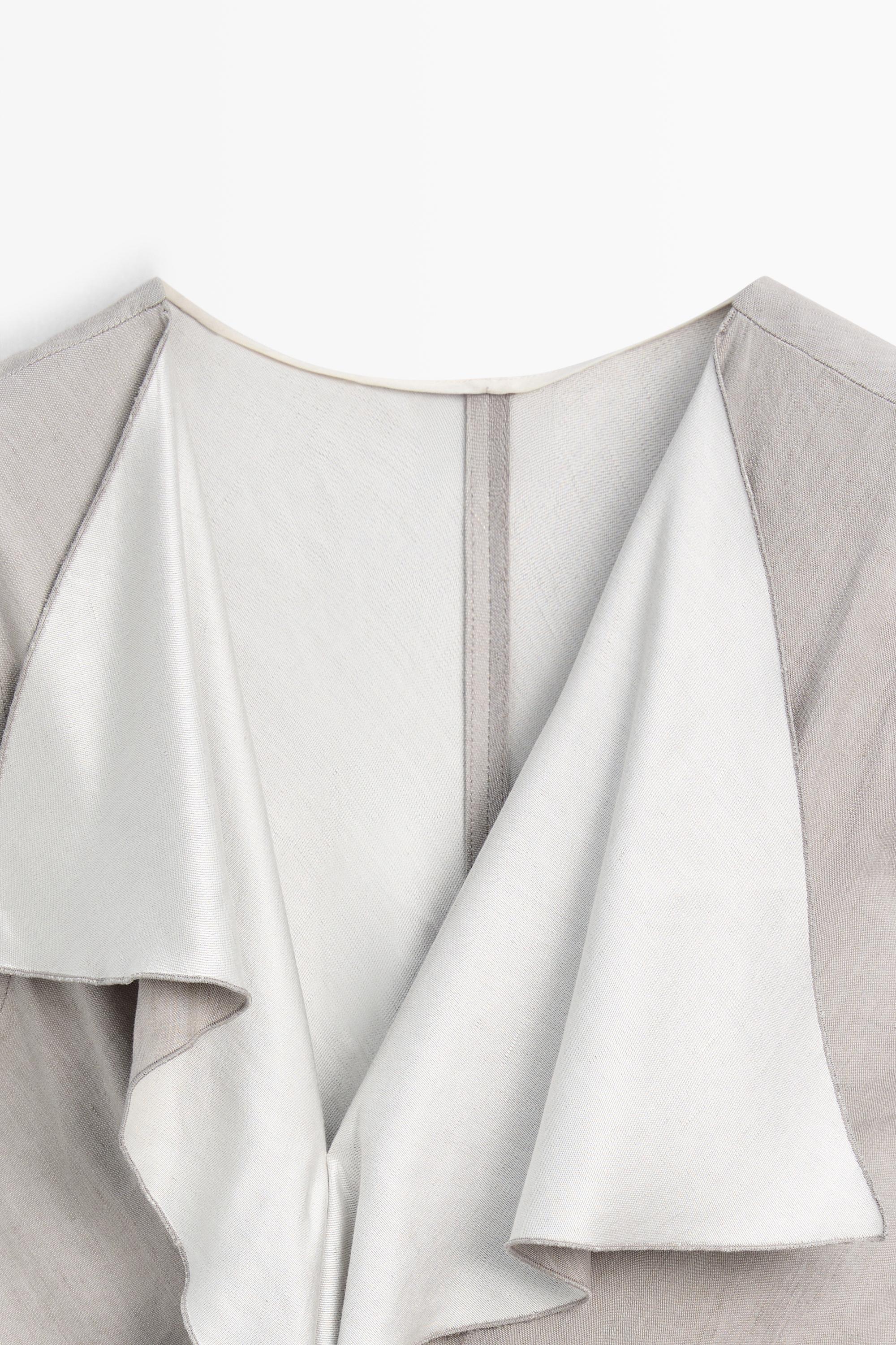 Flowing dress with ruffle detail - STUDIO